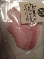 Mängden socker i Jambon traditionnel
