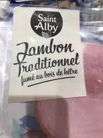 Mängden socker i Jambon Traditionnel fume au bois de hetre