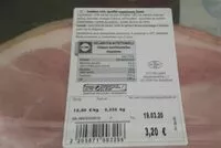 Mängden socker i Jambon traditionnel fumé au bois de hêtre St Alby