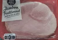 Mängden socker i Jambon cuit qualité supérieure  fumé St Alby
