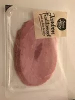 Mängden socker i Jambon traditionnel (fumé au bois de hetre)