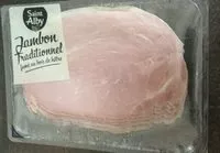 Mängden socker i Jambon traditionnel