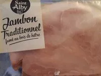 Mängden socker i Jambon Traditionnel fumé au bois de hêtre