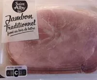 Mängden socker i Jambon traditionnel