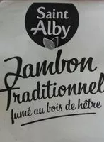 Mängden socker i Jambon traditionnel fumé au bois de hêtre