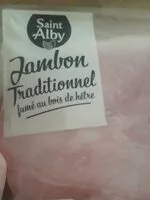 Mängden socker i Jambon traditionnel fumé au bois de hêtre
