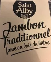 Mängden socker i Jambon traditionnel fumé au bois de hêtre