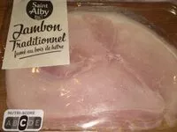Mängden socker i Jambon cuit fumé au bois de hêtre