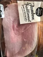 Mängden socker i Jambon traditionnel fumé au bois de hetre
