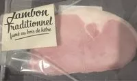 Mängden socker i Jambon traditionnel
