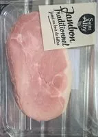 Mängden socker i Jambon traditionnel fumé au bois de hêtre