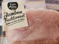 Mängden socker i Jambon cuit fumé