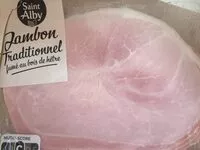 Mängden socker i Jambon traditionnel fumé au bois des hêtre