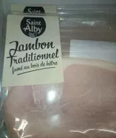 Mängden socker i Jambon traditionnel fumé au bois de hêtre