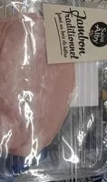 Mängden socker i Jambon traditionnel fumé au bois de hêtre