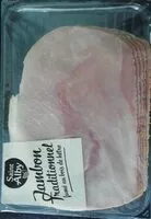 Mängden socker i Jambon traditionnel fumé au bois de hêtre