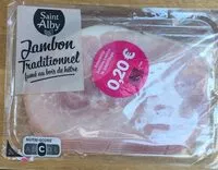 Mängden socker i Jambon traditionnel
