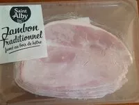 Mängden socker i Jambon traditionnel fumé au bois de hêtre