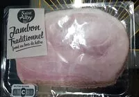 Mängden socker i Jambon traditionnel fumé au bois de hêtre