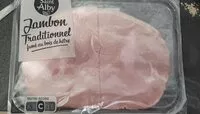 Mängden socker i Jambon traditionnel fumé