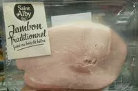 Mängden socker i Jambon de qualité supérieure, cuit, fumé.