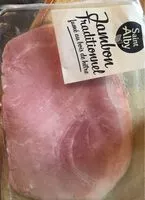 Mängden socker i Jambon traditionnel fumé