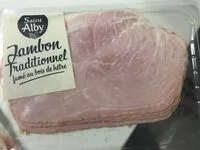 Mängden socker i Jambon traditionnel
