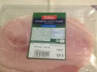 Mängden socker i Jambon cuit fumé