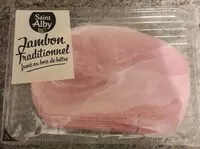 Mängden socker i Jambon traditionnel