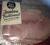 Mängden socker i Jambon traditionnel fumé au bois de hêtre