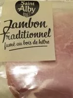 Mängden socker i Jambon traditionnel fumé au bois de hêtre