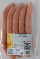 Mängden socker i Chipolata poulet