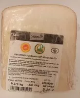 Mängden socker i Pecorino toscano dop stagionato