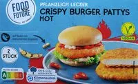 Mängden socker i Crispy Burger Pattys Hot