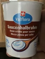 Mängden socker i Saucenhalbrahm 25% Fett