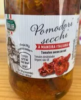 Mängden socker i Pomodori secchi