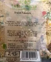 Mängden socker i Fraich'taboulé