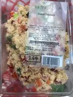 Mängden socker i Fraich taboulé