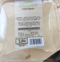 Mängden socker i Fraich'taboulé