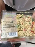 Mängden socker i Fraich taboulé