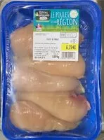 Mängden socker i Filets de poulet