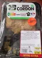 Mängden socker i Mon cordon bleu