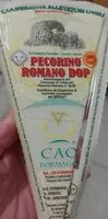 Mängden socker i Pecorino Romano DOP