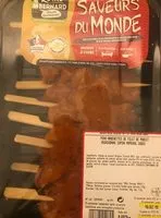 Mängden socker i Mini-brochettes de filet de poulet assaisonné cumin paprika