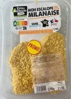 Mängden socker i Mon escalope milanaise 100% filet