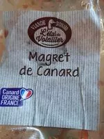 Mängden socker i Magret de canard cru