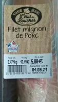 Mängden socker i FILET MIGNON DE PORC