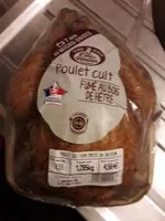 Mängden socker i Poulet cuit fumé au bois de hêtre