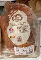 Mängden socker i Poulet cuit fumé au bois de hêtre