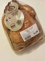Mängden socker i Poulet cuit fumé au bois de hêtre